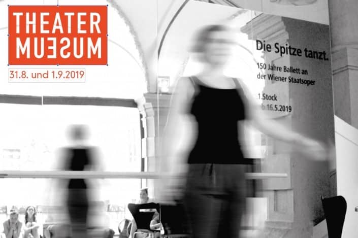Plakat Ertanzte Perspektiven im Theatermuseum