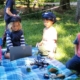 Kinder im Theaterprojekt für 5-8-Jährige im Waldorfkindergarten Schönau von Annika Dietl
